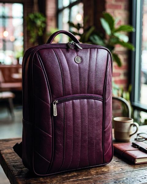 Backpack, BP26-9010, in cow printed leather
