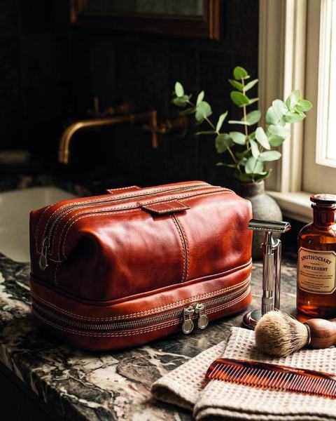 Multipurpose pouch, MS26-9024, in cow printed leather