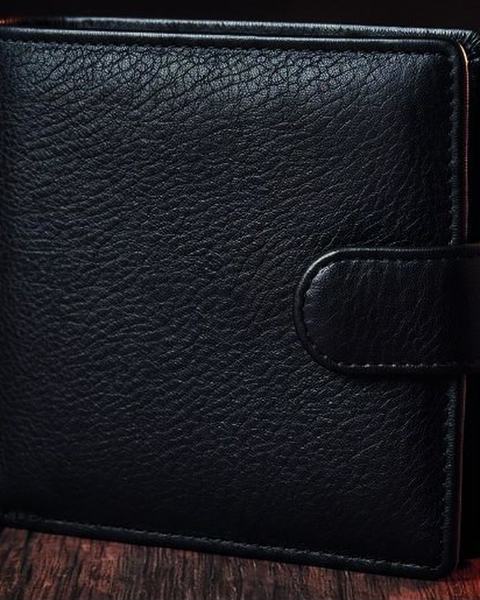 Men’s wallet, MW26-9038, in cow printed leather