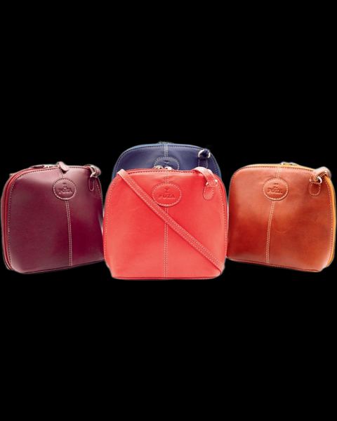 Women’s bag, Chick, WB26-9045, in cow printed leather